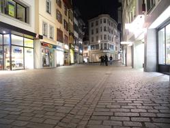 Basel-Gerbergasse-Nacht